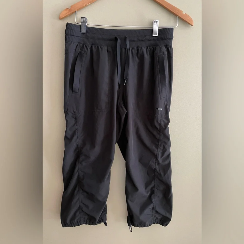 RBX: Black Athletic Capri Pants